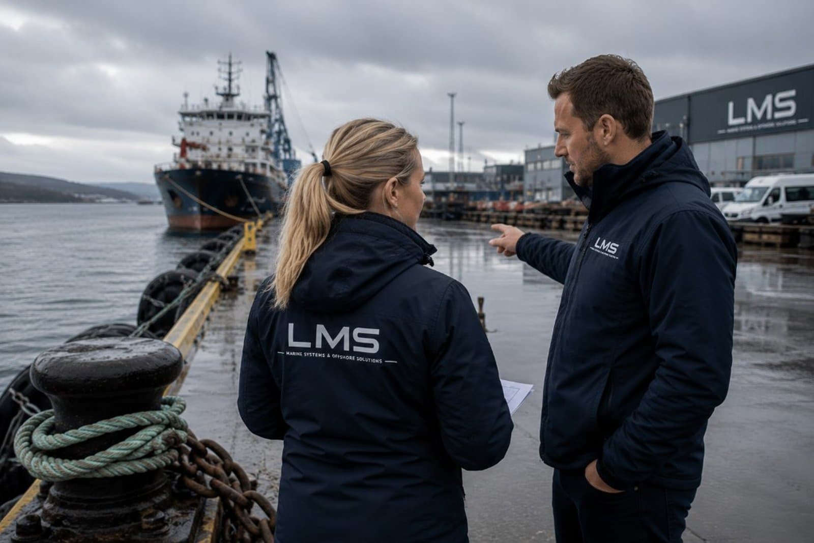 Lie Marine Systems i tett samarbeid ved et maritimt prosjekt