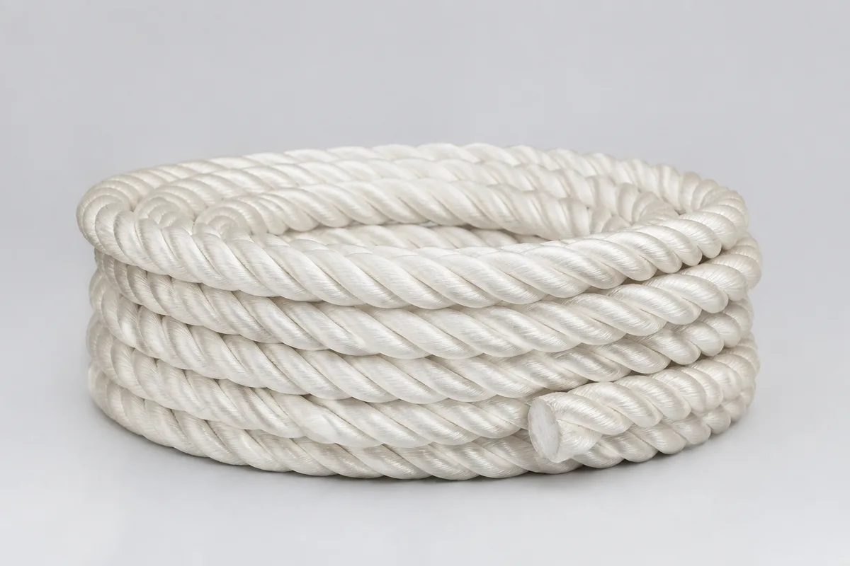 Nylon-tau – fortøyningstrosser for skip og havn